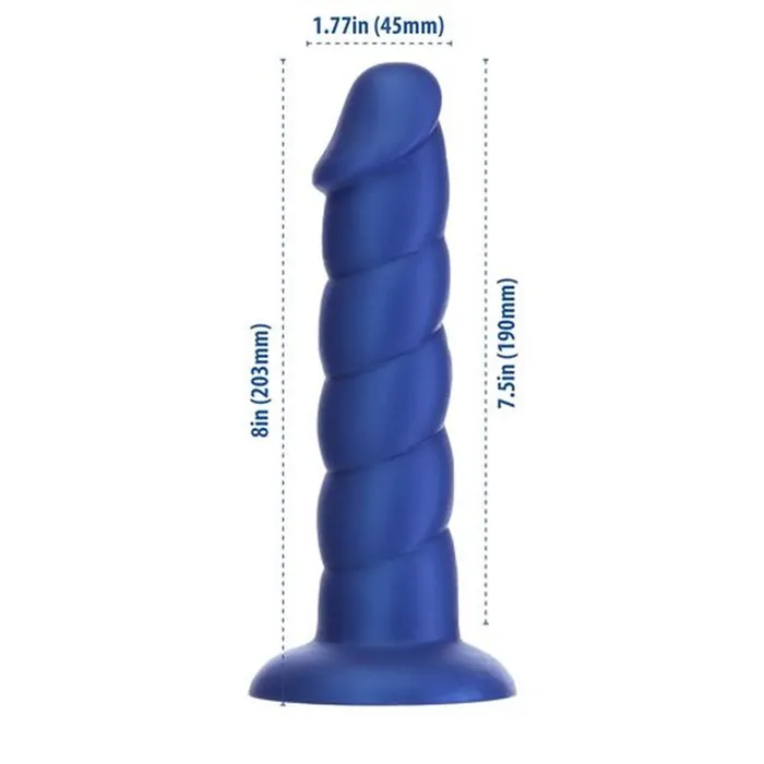 Addiction Fantasy Unicorn Dildo 8 Blue BMS Factory Dildos