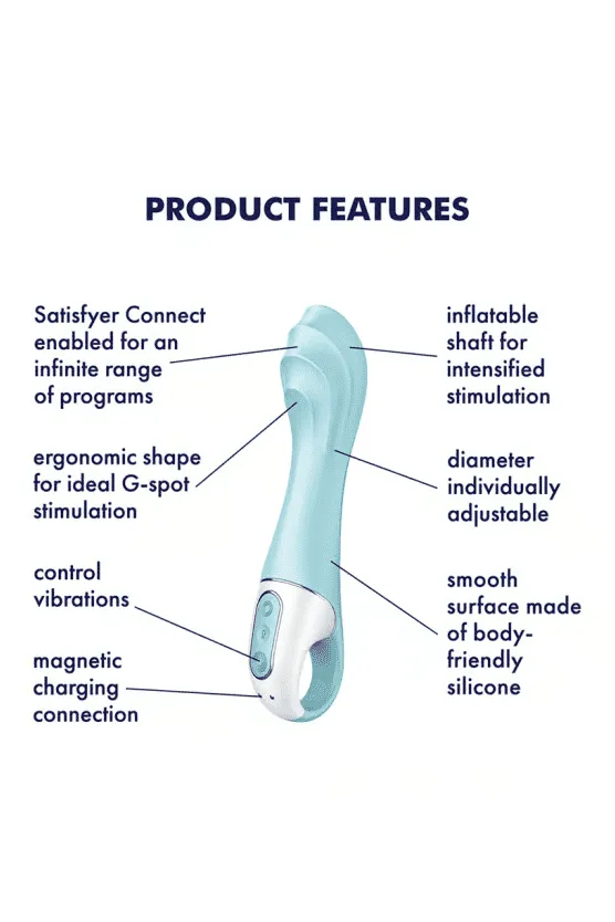 Air Pump Vibrator 5 Blue SL Vibrators