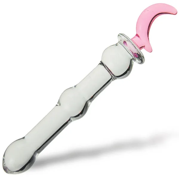 Anal CUTE SMOOTH CRYSTAL GLASS ANAL PLUG VAGINAL ANAL BEADS PLUG MASSAGE MASTURBATION ADULT SEX TOYS FOR MEN WOMEN sextoypremium