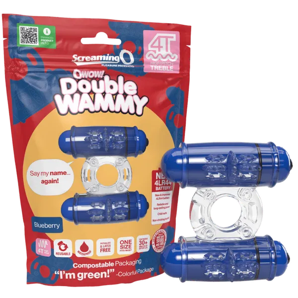 Dildos Screaming O Double Wammy 4T High Pitch Treble Multiple Colours