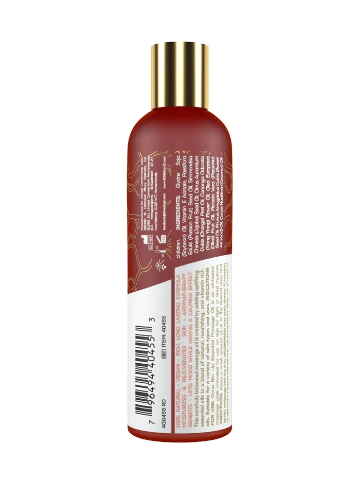 DONA Essential Massage Oil Rev Up Mandarin Ylang Ylang Massage 4 floz 120 ml Dona Couples DONA Essential Massage Oil Rev Up Mandarin Ylang Ylang Massage 4 floz 120 ml Dona Couples