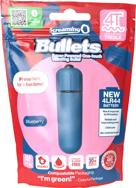 Female Sex Toys Screaming O 4T High Pitch Treble Bullets Multiple Colours