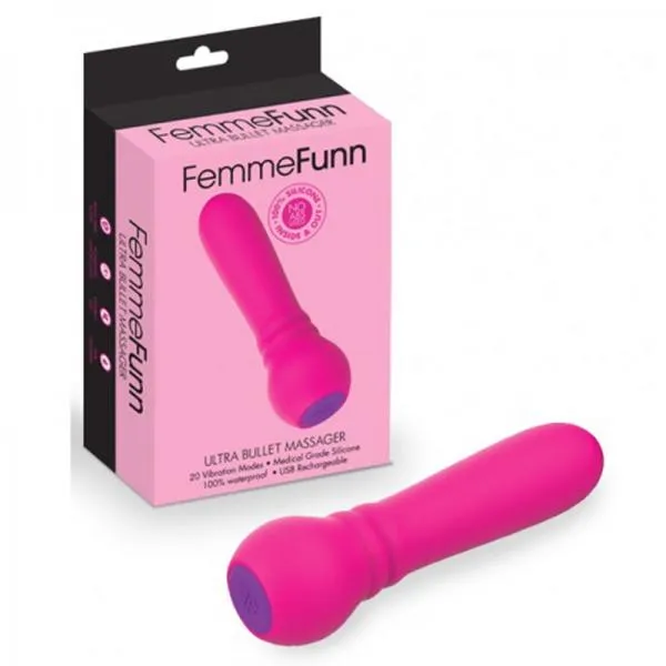 FemmeFunn Female Sex Toys Femmefunn Ultra Bullet Silicone Pink