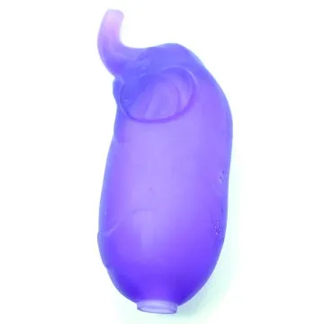 Golden Triangle Male Sex Toys Pleasure Sleeve Lavender Elephant