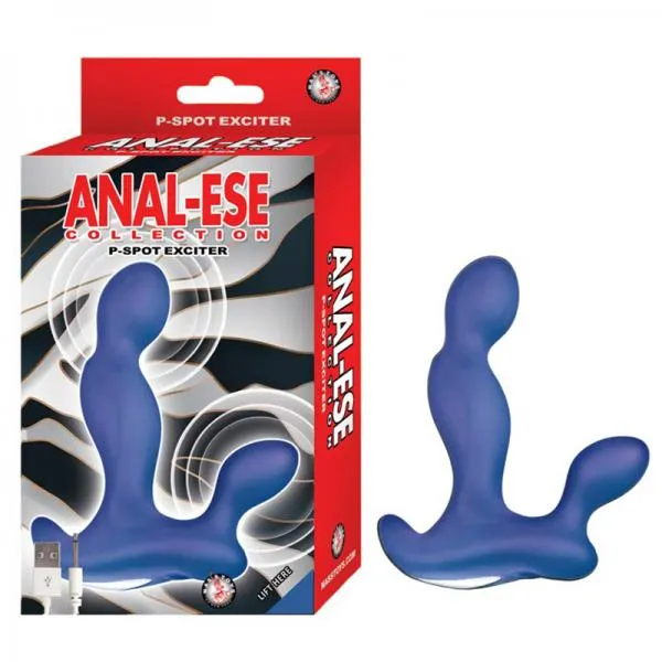 Nasstoys Anal Ese Collection P Spot Exciter Blue Anal