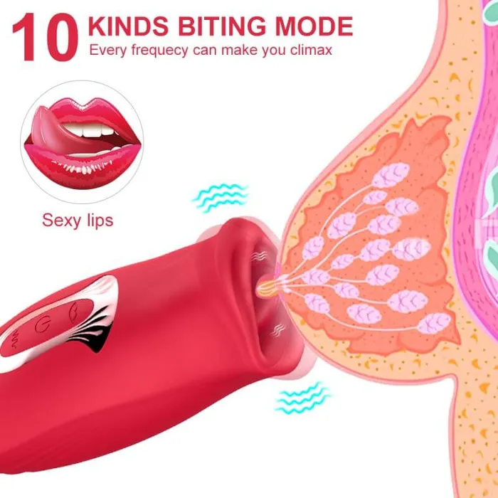 OOTYEMO Female Sex Toys Womens 10Frequency Teasing Vibrator