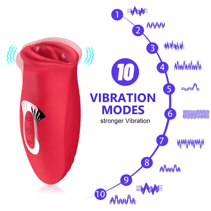 OOTYEMO Female Sex Toys Womens 10Frequency Teasing Vibrator