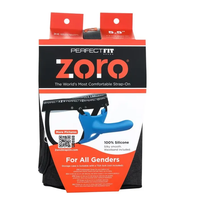 PerfectFit Zoro StrapOn 55 Blue Female Sex Toys