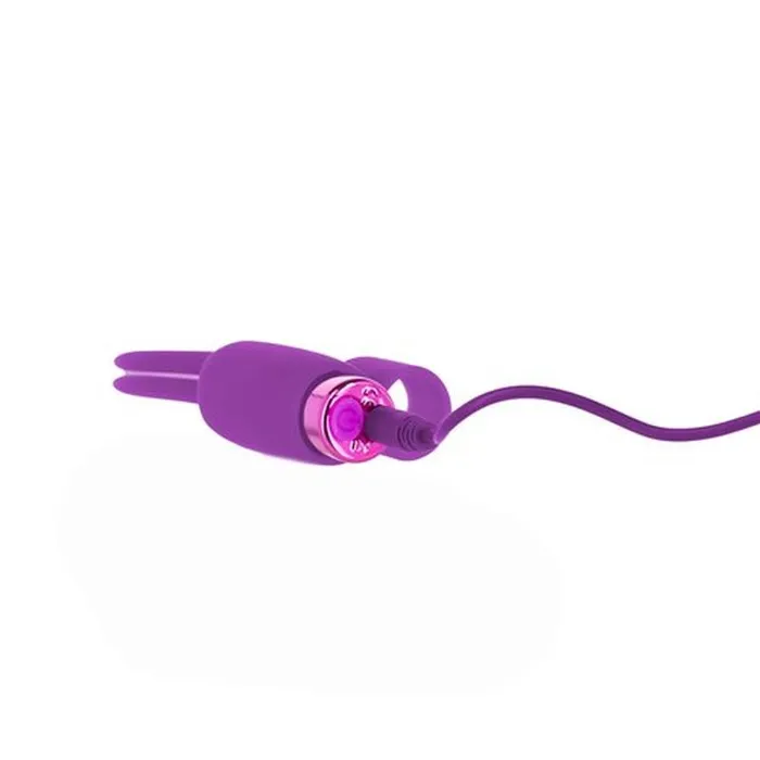 PowerBullet Female Sex Toys Power Bullet Teasing Tongue w Rechargeable Bullet Purple