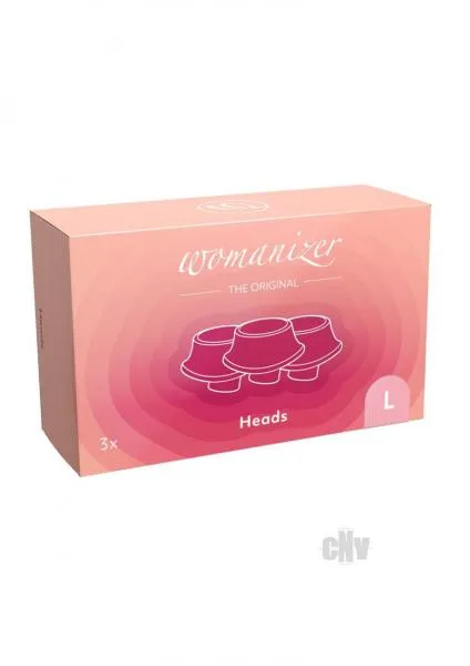 Premium Eco Heads Rose L Pkg Of 3 Womanizer Vibrators Premium Eco Heads Rose L Pkg Of 3 Womanizer Vibrators
