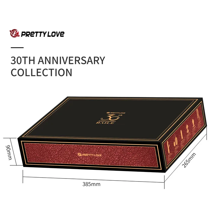 Pretty Love Anal 30th Anniversary Collection Sex Toys Black