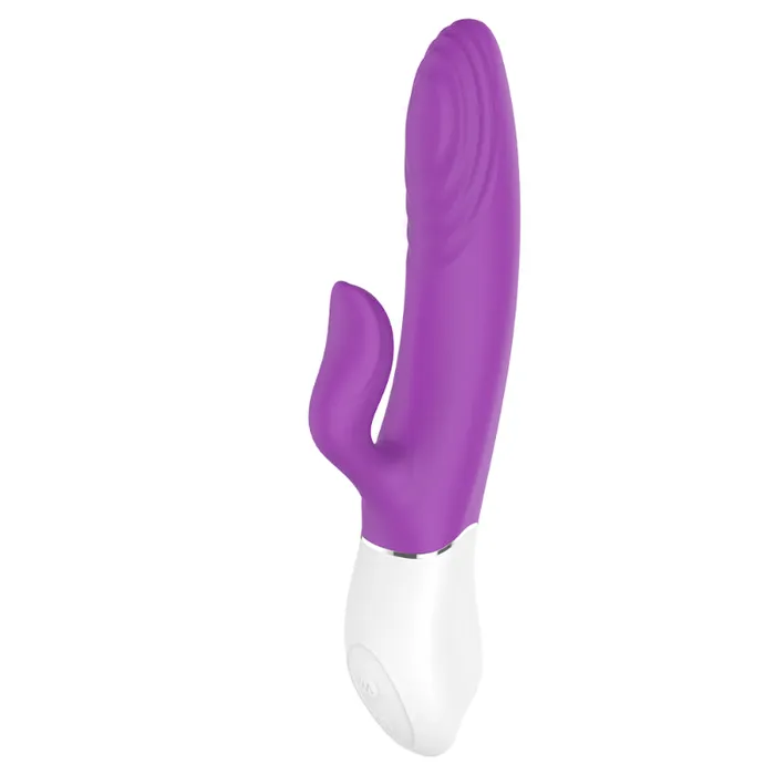 SHande Vibrators Lighter Thrusting Rabbit Vibrator Purple