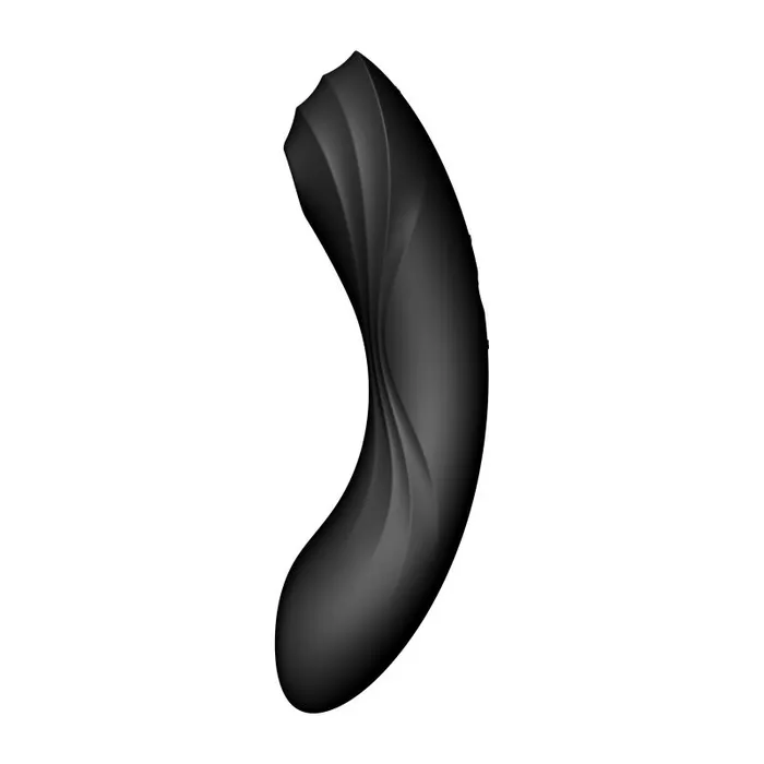 Satisfyer Vibrators Satisfyer Curvy Trinity 4 Insertable Air Pulse Vibrator Black