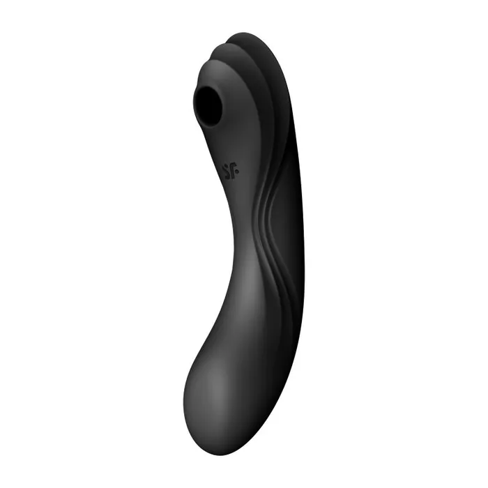 Satisfyer Vibrators Satisfyer Curvy Trinity 4 Insertable Air Pulse Vibrator Black