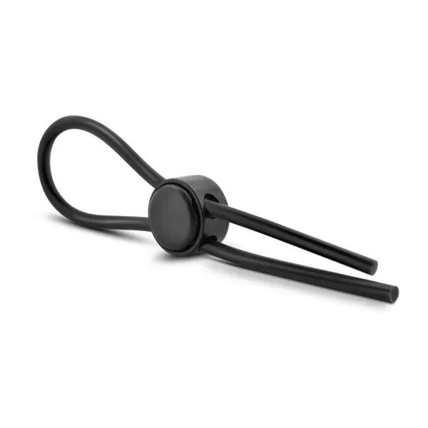 Stay Hard Silicone Loop Cock Ring Black Blush Male Sex Toys Stay Hard Silicone Loop Cock Ring Black Blush Male Sex Toys