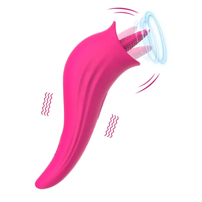 Vibrators OOTYEMO Tongue Licking Vibrator for Women