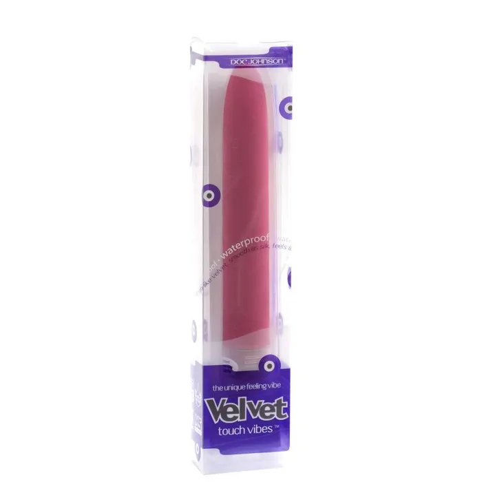 Vibrators Velvet Touch Vibe Dusty Rose Doc Johnson