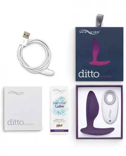 WeVibe Anal We Vibe Ditto Purple Vibrating Butt Plug WeVibe Anal We Vibe Ditto Purple Vibrating Butt Plug