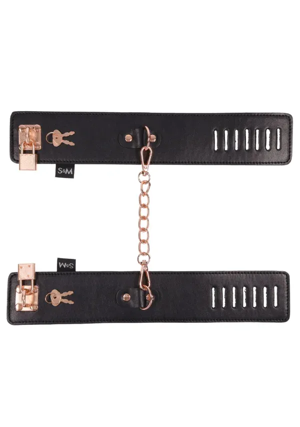 Couples Brat Locking Cuffs Sex Mischief