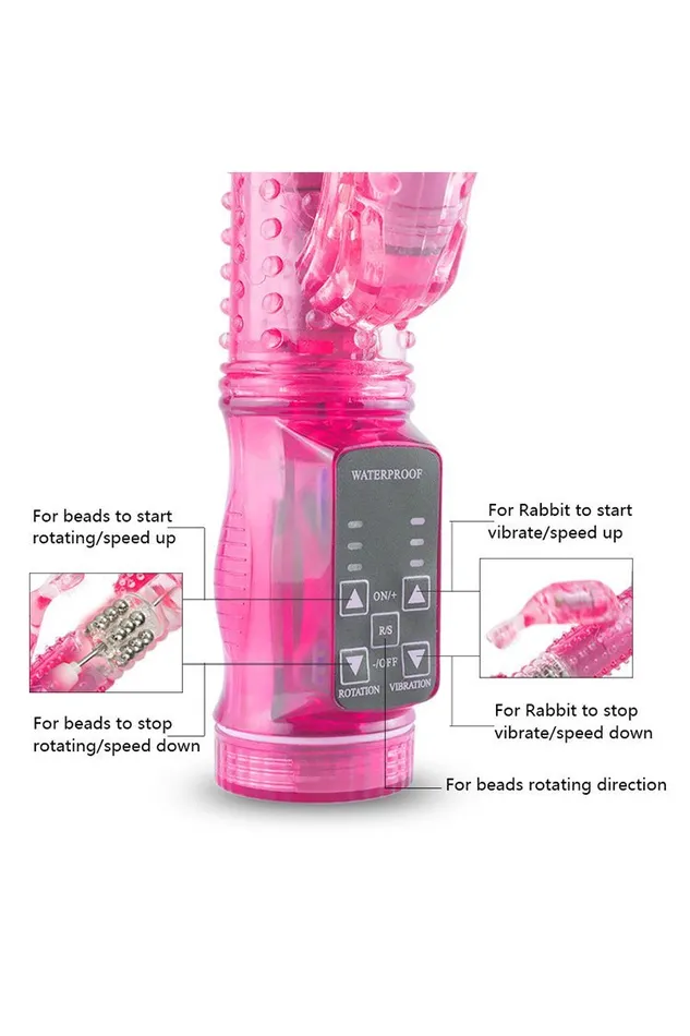 Crystal Rabbit Vibe rotating dildo mysite Vibrators