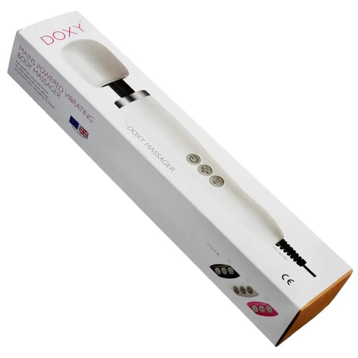 Doxy Anal Doxy Original Wand Massager UK Plug White