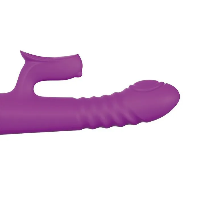 Engily Ross Vibrators Fenyx Vibrating Clitoral Rabbit Vibrator Purple
