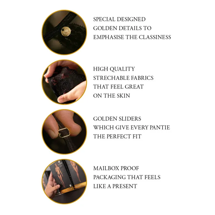 Le Desir Male Sex Toys Le Desir Cloe Crotchless thong