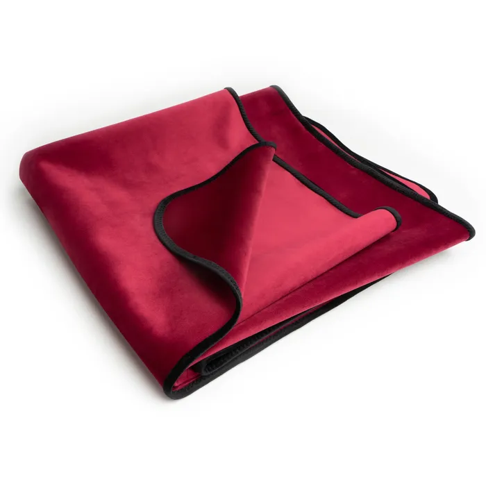 Liberator Female Sex Toys Fascinator Throw Merlot Microvelvet Mini