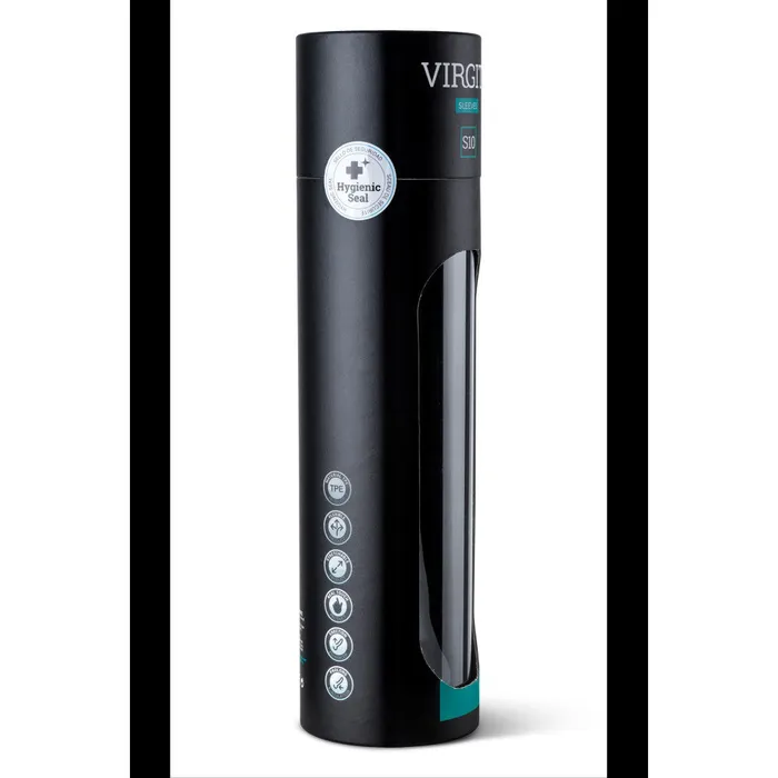 Virgite Male Sex Toys Cyber Skin Penis Extender and Thickener with Virgite S10 Testicle Clip Virgite Male Sex Toys Cyber Skin Penis Extender and Thickener with Virgite S10 Testicle Clip