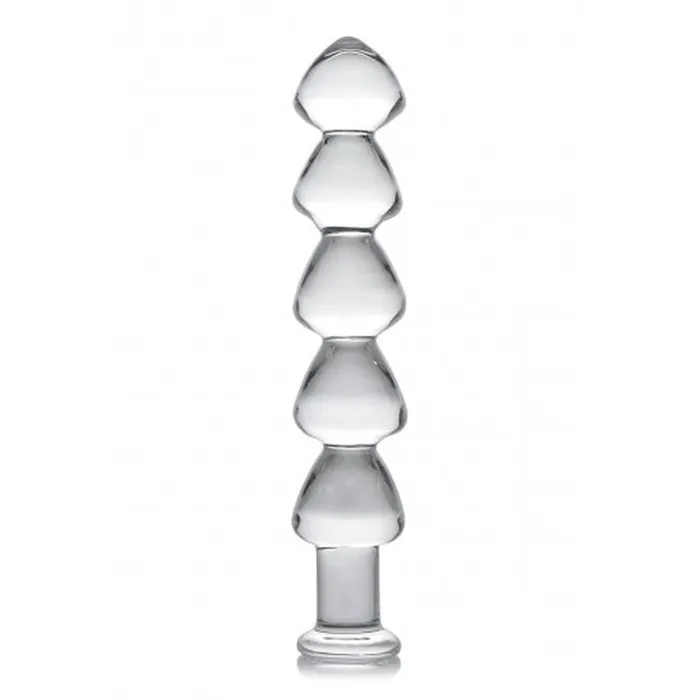 Dildos Master Series Drops Anal Links Glass Dildo Master Series