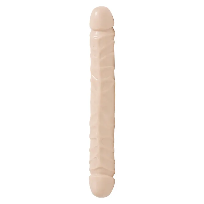 Doc Johnson Dildos Jr Veined Double Header 12 Inch Bender Dong