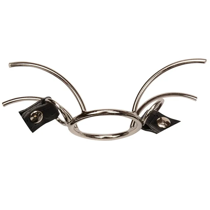 Restraints Kinkpod Open Mouth Gag with Nose Hook Plug Leather Harness Bondage Restraints Restraints Kinkpod Open Mouth Gag with Nose Hook Plug Leather Harness Bondage Restraints