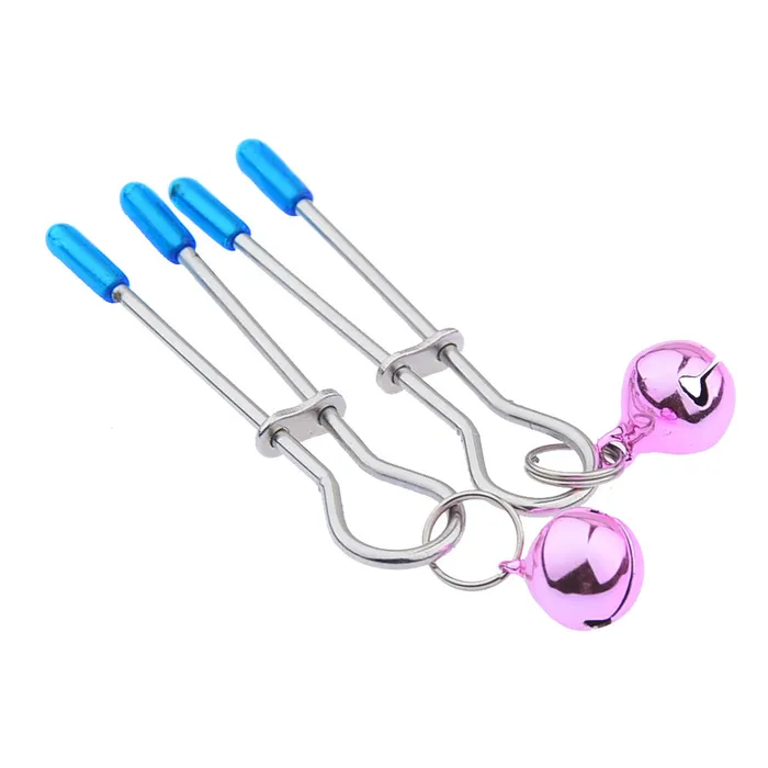 RY Anal RY Cosplay Furry Fox Tail Anal PlugHeadbandCollarNipple Clamps Cosplay Kit BluePink