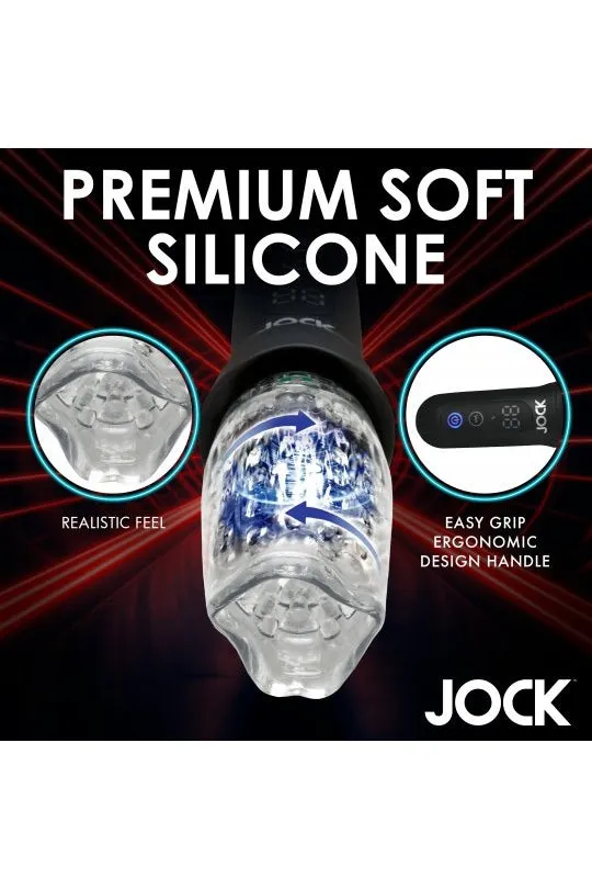 Spinning Thrusting and Vibrating Masturbator Sex On the Go Male Sex Toys