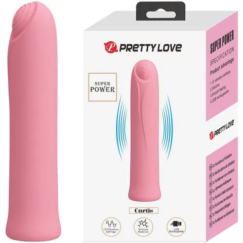 Vibrators PRETTY LOVE CURTIS mini rechargeable vibrator 10 cm Adults Boutique Nicosia